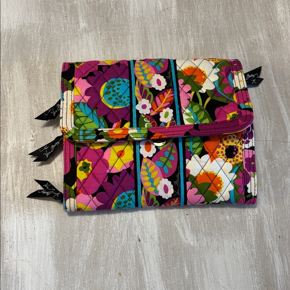 Vera Bradley Jewelry/makeup/travel portfolio toiletry case. NwOT